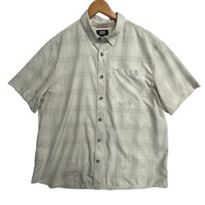 Alaskan Hardgear Duluth Trading Co Men XL Relaxed Fit Plaid SS Button Down Shirt